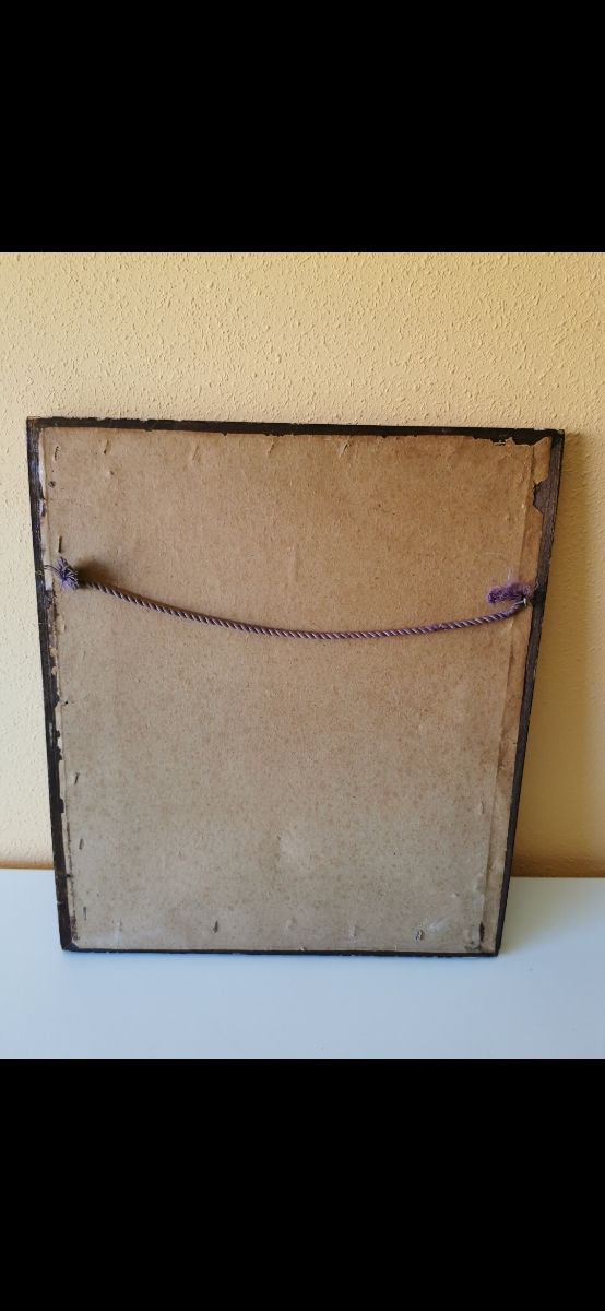 Sagrado Corazón Jesús - Cuadro alpaca