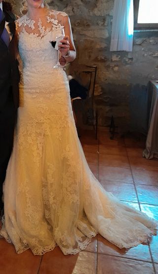 Vestido novia Pronovias - Talla 38