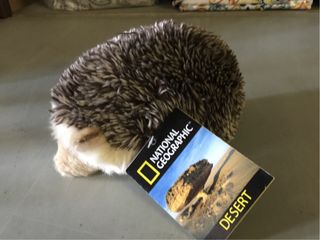 Riccio peluche National Geographic