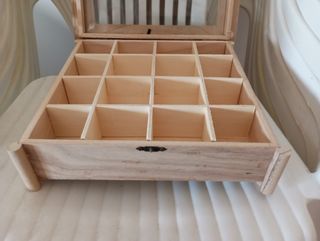 Caja mostrador beige