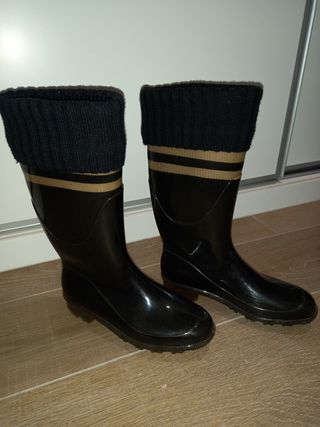 Botas lluvia negras