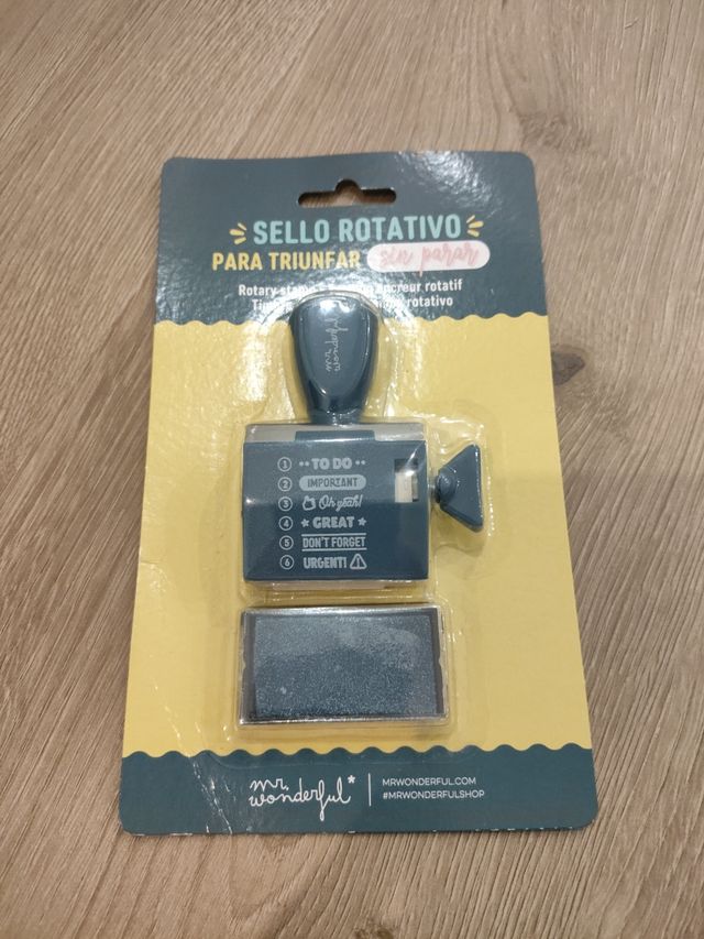 Selo Rotário Mr Wonderful - NOVO
