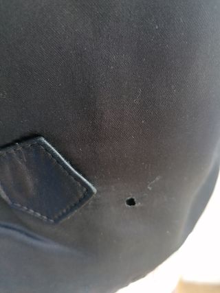 Chaleco cuero negro