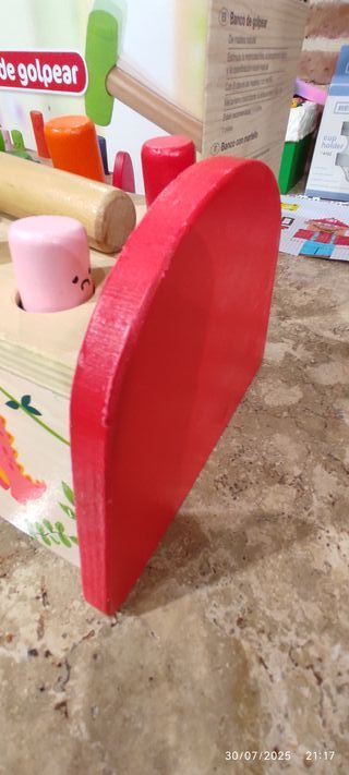 Juguete encajable de madera