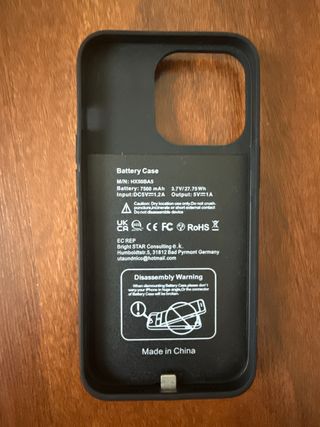 Custodia con batteria per iPhone 13/14 7500 mAh
