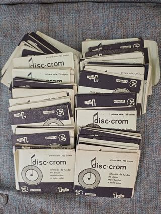 99 Sobres Cromos Disc-Crom. Sin Abrir