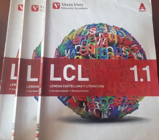 Libro lengua 1°Eso - LCL 1.1, 1 2, 1 3 Trim