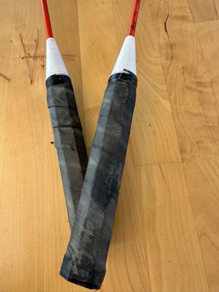 2 Raquetas bádminton usadas