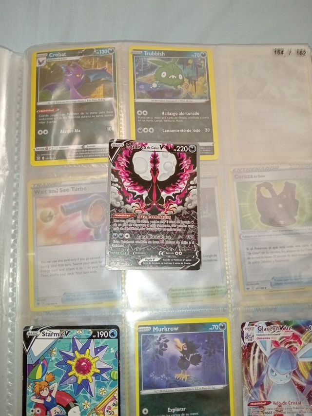 Moltres V (Pokémon) - Carta