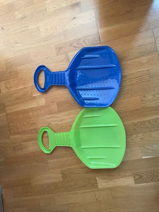 2 Asientos deslizador para nieve