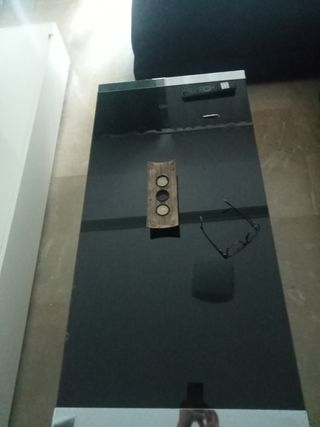 Mesa centro acero inoxidable 120x60