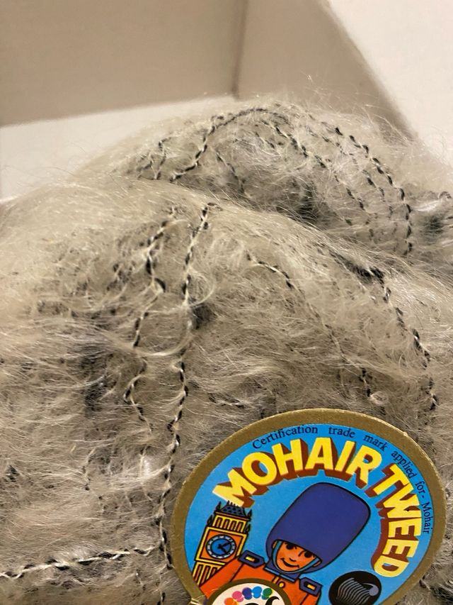 3 ovillos Mohair Tweed Lana