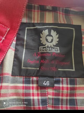 Giubbotto Belstaff rosso