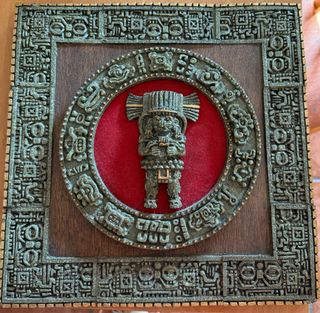Arte Azteca: Relieve de Dios