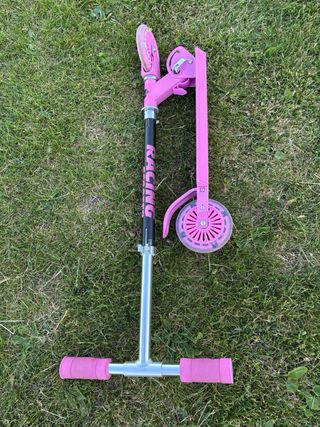 Patinete niña 2 ruedas rosa