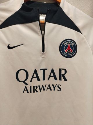 Sudadera PSG XL - Qatar Airways Nike blanco