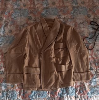 Cappotto caldo beige
