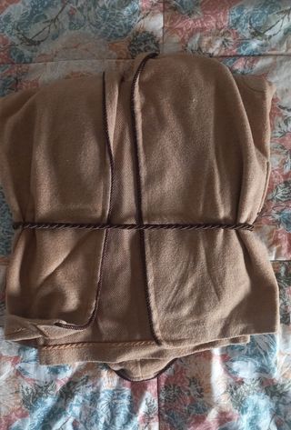 Cappotto caldo beige