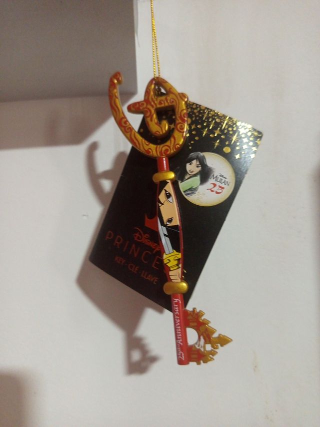 Chiave del 25° anniversario di Mulan Disney