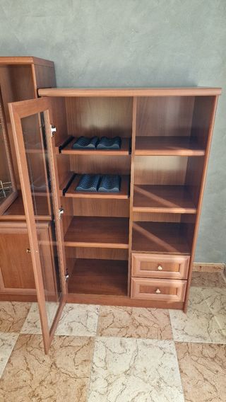 Mueble salón modular madera