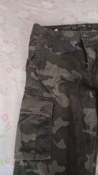 Pantalones militares camuflaje