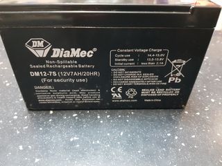 Batería Diamec AGM 12V 7Ah F1