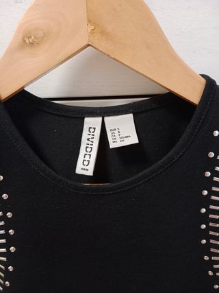 Body negro H&M talla S