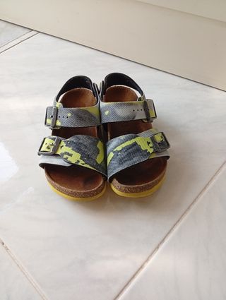 Sandali Birkenstock Bambino, Camouflage, 24