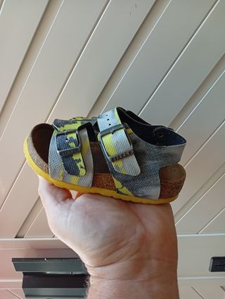 Sandali Birkenstock Bambino, Camouflage, 24