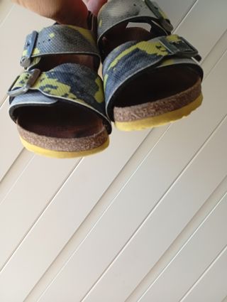 Sandali Birkenstock Bambino, Camouflage, 24