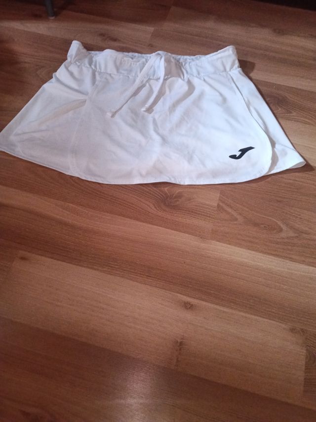 Falda deportiva Joma blanca