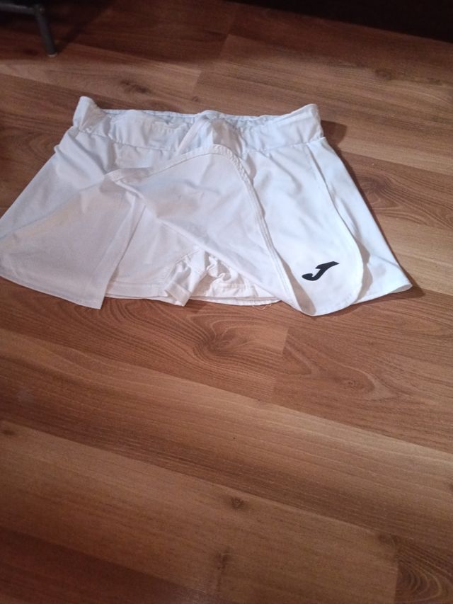 Falda deportiva Joma blanca