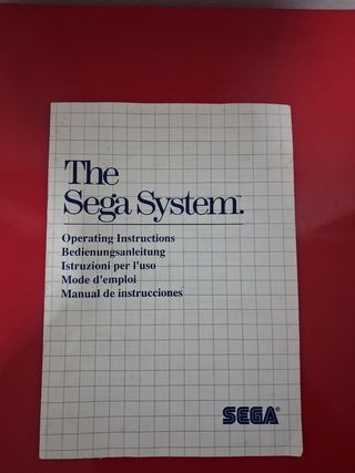 Manual Sega Master System 1