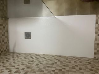 placa de ducha nueva