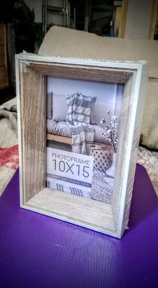 Cornice portafoto 10x15 nuova sigillata da chiusur