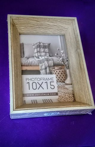 Cornice portafoto 10x15 nuova sigillata da chiusur