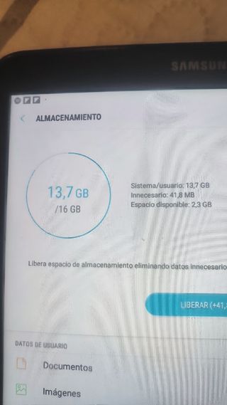 Samsung Galaxy Tab A6 Negra + Funda