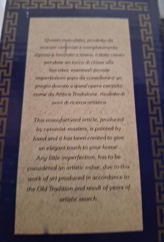 Servizio caffè collezione Portofino Ceramica artig