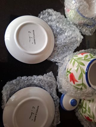 Servizio caffè collezione Portofino Ceramica artig