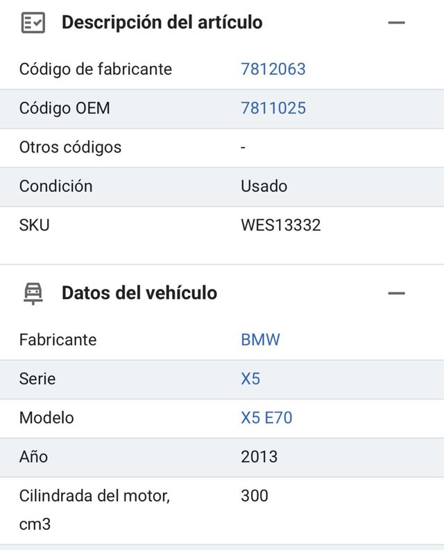 Tapa motor BMW X5 E70 3.0d