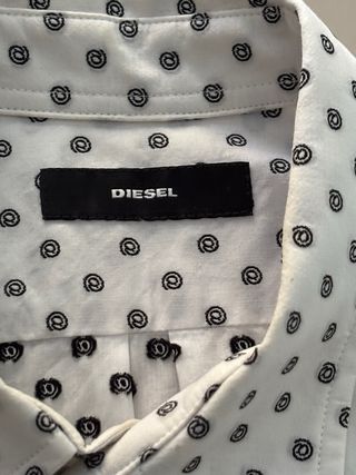  Diesel camisa blanca talla S