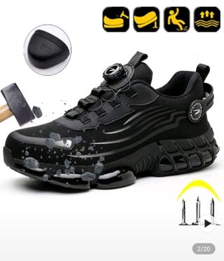 Zapatos seguridad - negros