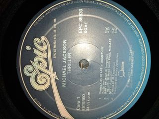 Vinilo Michael Jackson Thriller