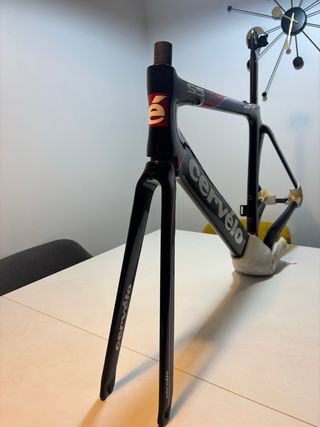 Cuadro Cervélo S5 Team + tija + horquilla talla 48