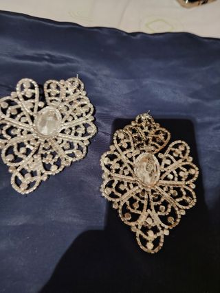 Pendientes Plata Boda