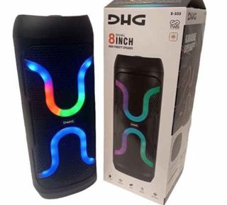 Altavoz Karaoke DHG E-333 con Luces LED