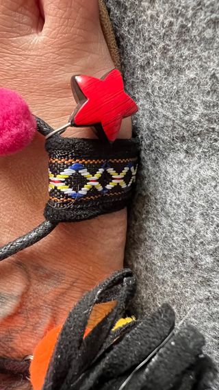 Sandalias boho multicolor talla 36