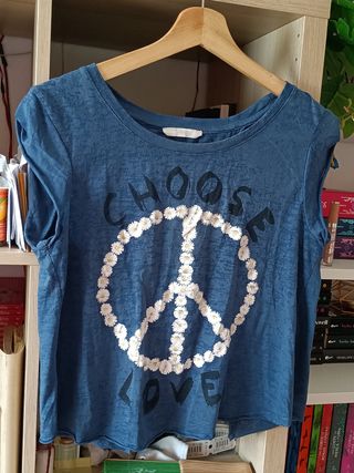 Camiseta paz | Talla M