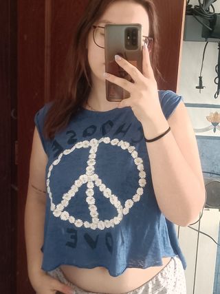 Camiseta paz | Talla M
