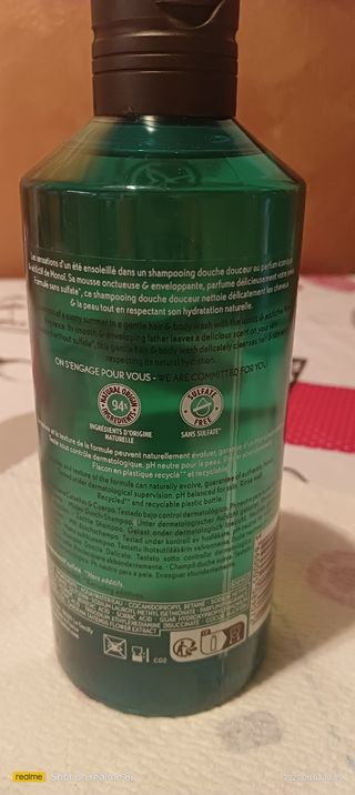 Shampoo Doccia Monoi Yves Rocher - 400ml